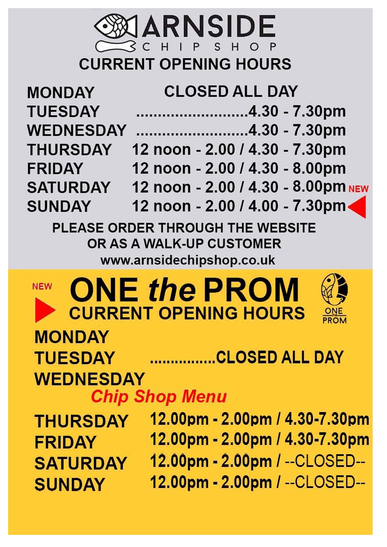 Opening Hours