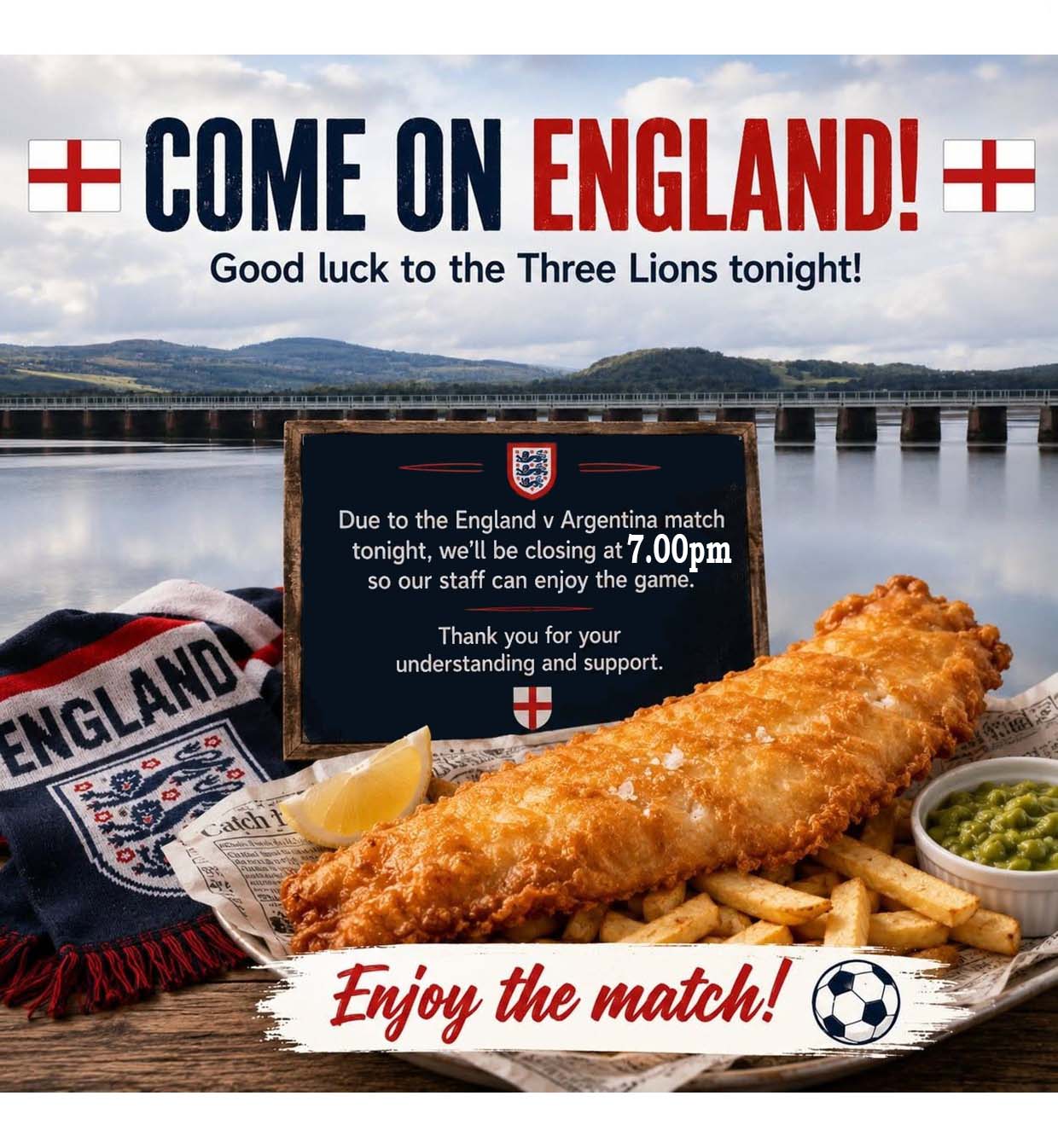 Come On England poster